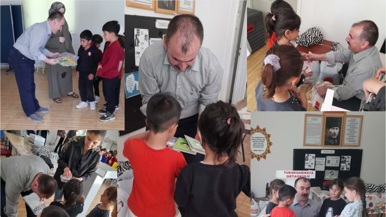 Köyde Okuma Etkinlikleri” Yukarısarıkaya Köyünde