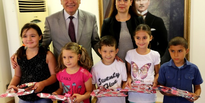 Başkan Bakıcı’ya öğrencilerden ziyaret