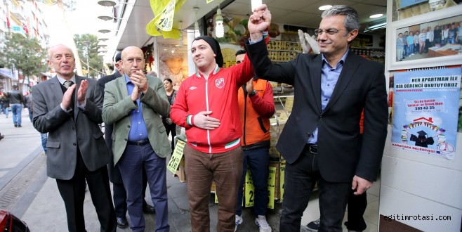 Çarşı esnafından Filizlere tam destek