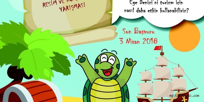 Çocuklar Denizde Yaşamı Çizecek