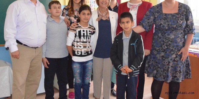 Dikili’de özel öğrencilere özel ziyaret