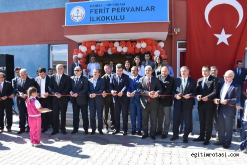Ferit Pervanlar İlkokulu Törenle Açıldı
