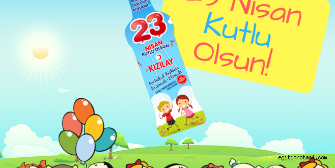 Kızılay’dan çocuklara 23 Nisan hediyesi