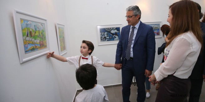 Küçük ressamdan ikinci sergi