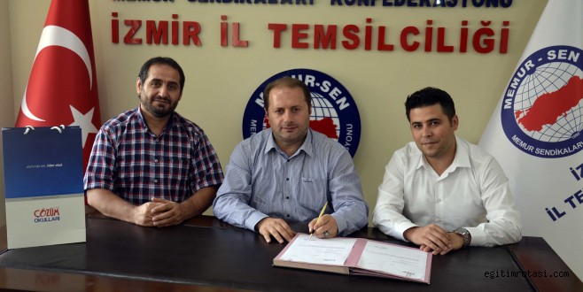 Memur-Sen'lilere bir indirim de İzmir Çözüm Temel Lisesi'nden