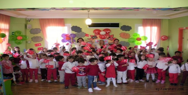 Neşe Erberk Bornova Anaokulu’nda 29 Ekim Coşkusu