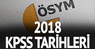 KPSS önlisans ve lisans sınav tarihi! (2018) ÖSYM kesin tarihi...
