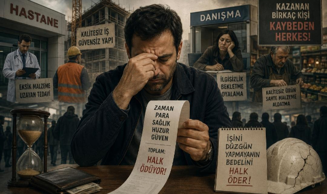 İşini Düzgün Yapmayanların Bedelini Neden Hep Biz Ödüyoruz?